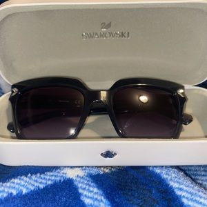 Swarovski black sunglasses